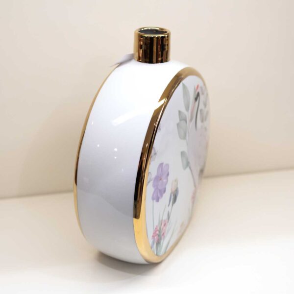 Vaso Portafiori Rotondo collezione “Bianca Grù”