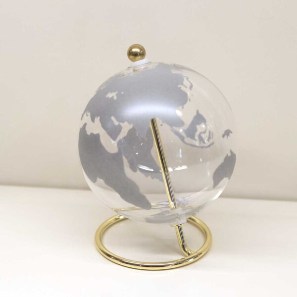 Mappamondo in Vetro Borosilicato Mappamondo in Vetro Borosilicato