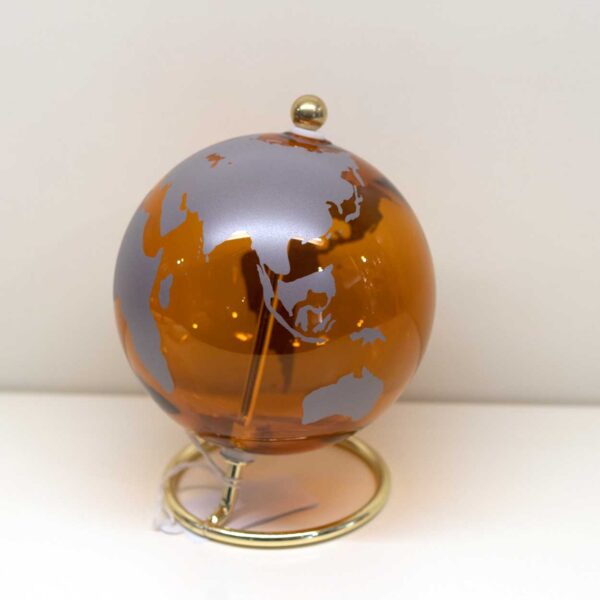 Mappamondo in Vetro Borosilicato Mappamondo in Vetro Borosilicato