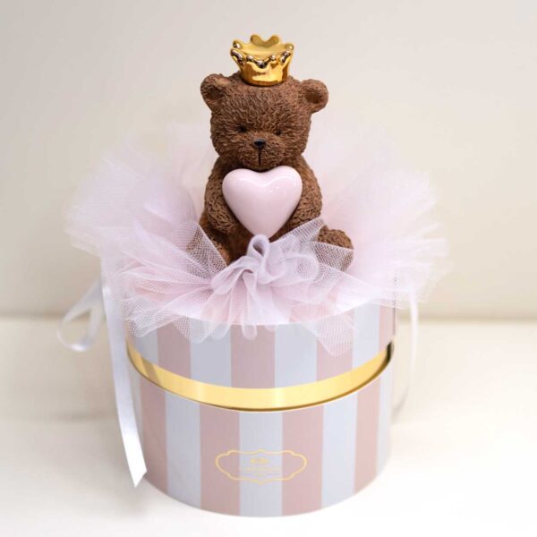 Bomboniera Scatola Portaconfetti e "Teddy con Cuore" Bomboniera Scatola Portaconfetti e "Teddy con Cuore"