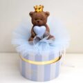 Bomboniera Scatola Portaconfetti e "Teddy con Cuore"