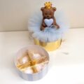 Bomboniera Scatola Portaconfetti e "Teddy con Cuore"