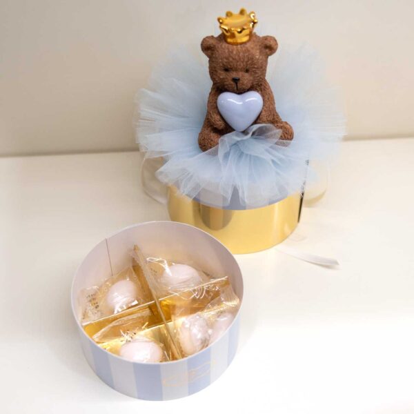 Bomboniera Scatola Portaconfetti e "Teddy con Cuore" Bomboniera Scatola Portaconfetti e "Teddy con Cuore"