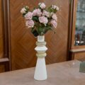 Vaso Portafiori "Modular" Bianco-Oro