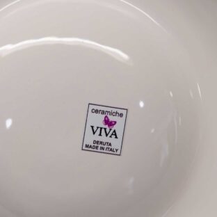 Piatto Porta-Uova Bianco "Sun"