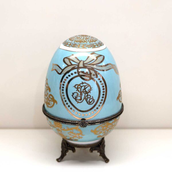 Scatola Uovo "Stile Fabergè"