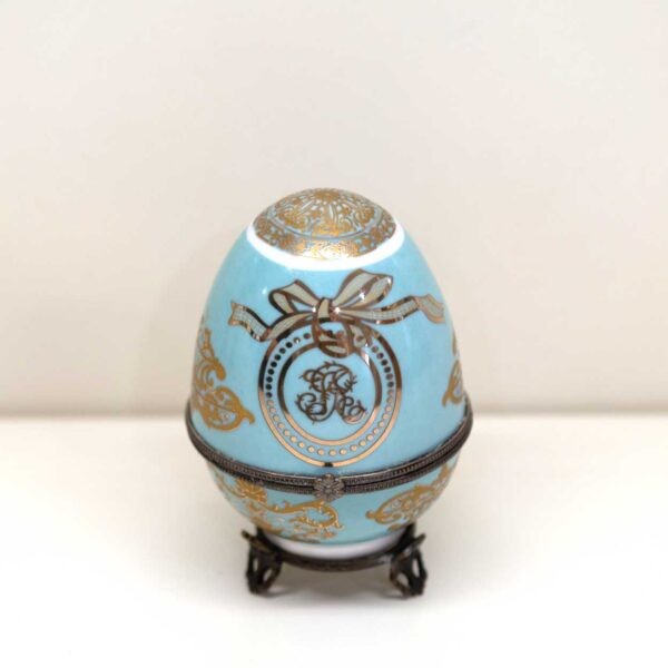 Scatola Uovo "Stile Fabergè"
