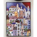 Quadro Rettangolare “Casette”