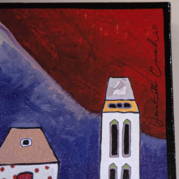 Quadro Rettangolare “Casette” Quadro Rettangolare “Casette”