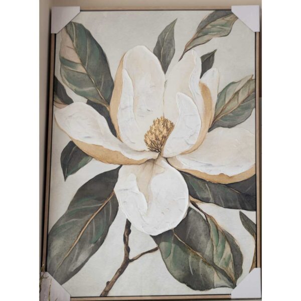 Quadro Rettangolare “Fiore Bianco” Quadro Rettangolare “Fiore Bianco”