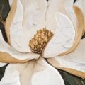 Quadro Rettangolare “Fiore Bianco”