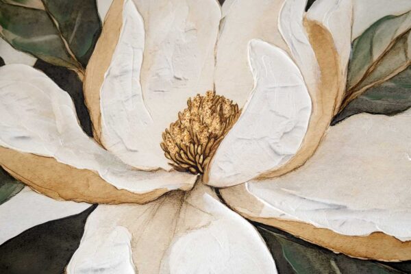 Quadro Rettangolare “Fiore Bianco” Quadro Rettangolare “Fiore Bianco”