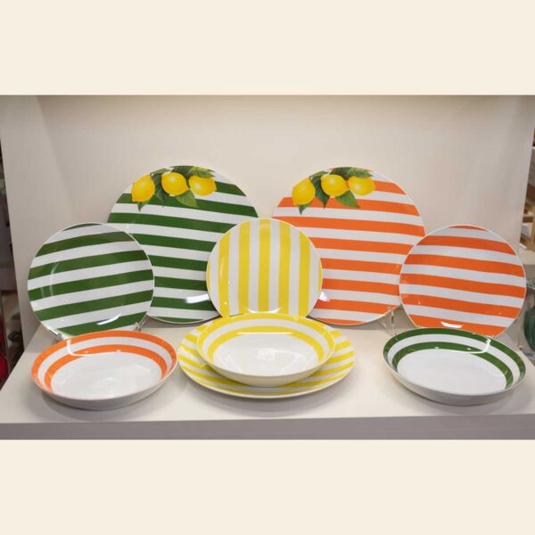 Servizio Piatti 18 Pezzi “Lemon”