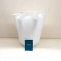 Vaso Portafiori Vetro Bianco "Brahma"