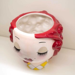 Vaso Rosso Gaia "Le Pupazze"