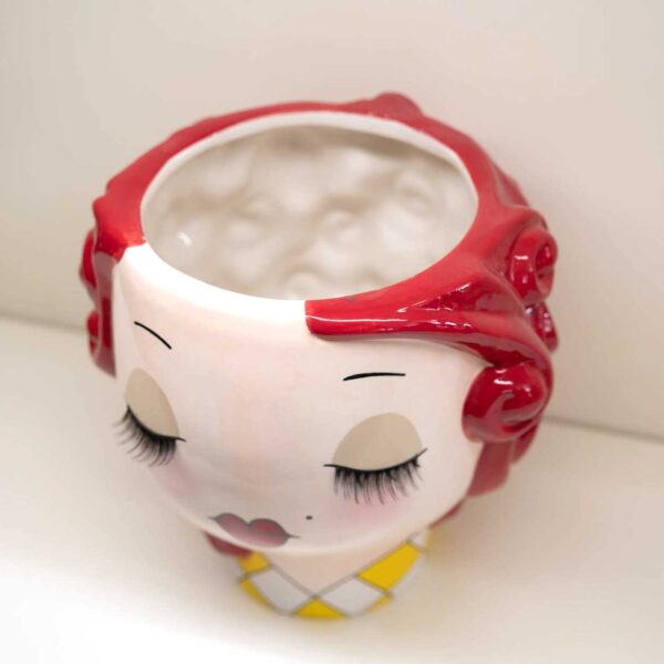 Vaso Rosso Gaia "Le Pupazze"