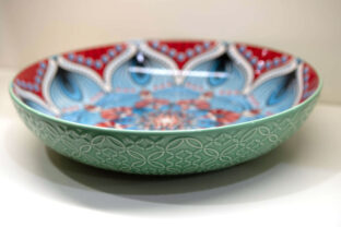Centrotavola - Portafrutta - Insalatiera Collezione "Mediterraneo"