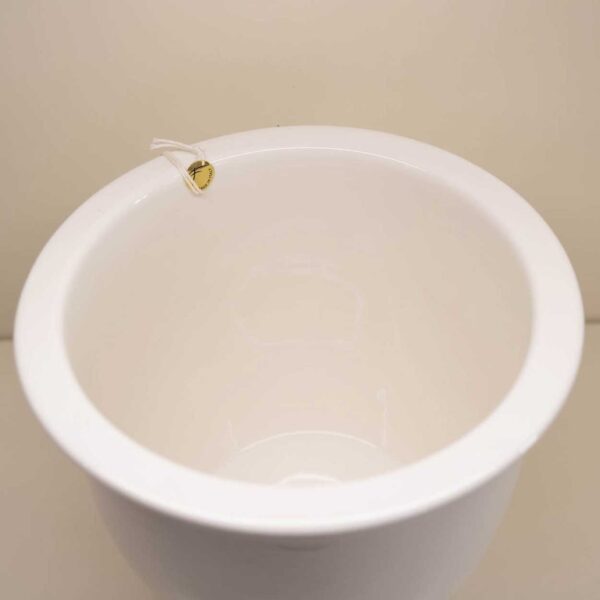 Vaso Porta-Piante Bianco Lucido