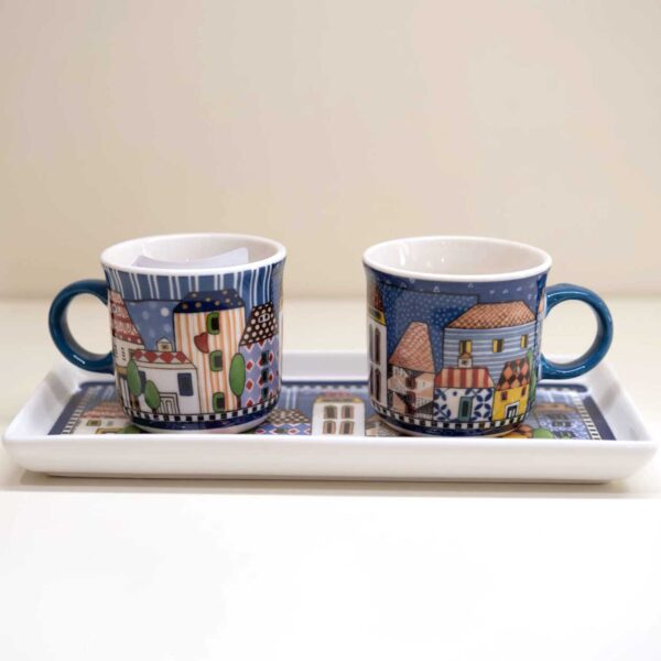 Servizio Caffe' per 2 Persone "Paese Mio"