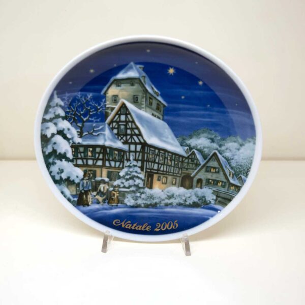 Piatto Natale Collezione Anno "2001" e "2005" Royal Tettau