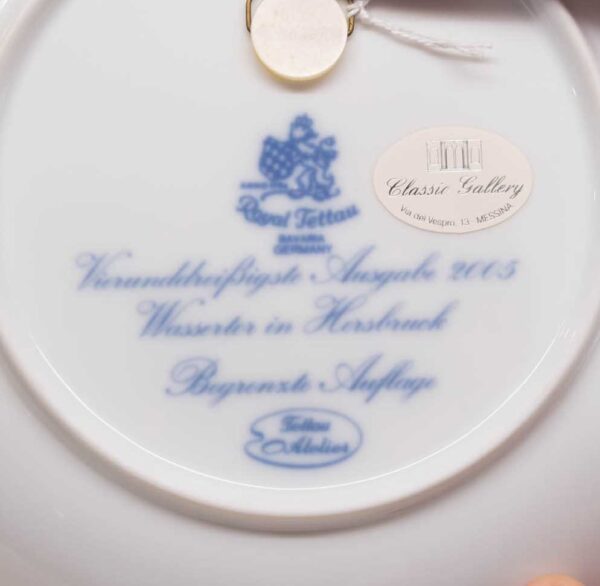 Piatto Natale Collezione Anno "2001" e "2005" Royal Tettau