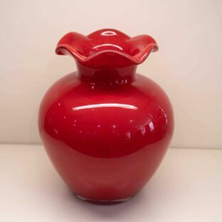 Vaso Portafiori Rosso "Charlotte"
