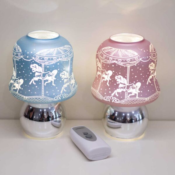Lumetto al Led decoro "Cavallini"