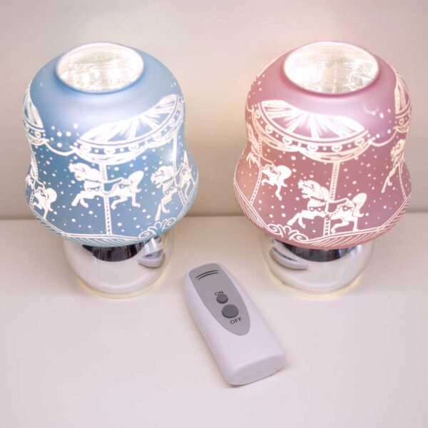 Lumetto al Led decoro "Cavallini"