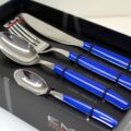 Servizio di posate 24 pezzi P13CR BLU