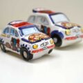 Macchina 500 in ceramica decoro carretto