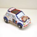Macchina 500 in ceramica decoro carretto