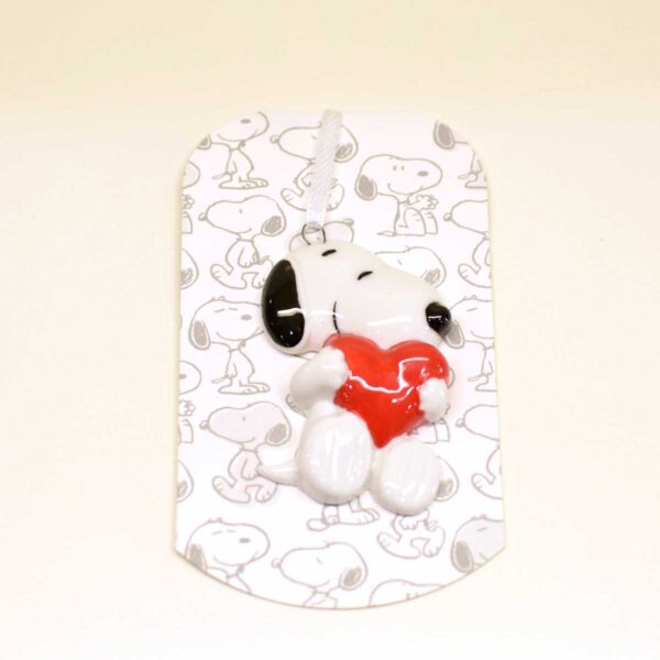 Calamita Snoopy con cuore Calamita Snoopy con cuore