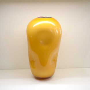 Vaso portafiori Dafne in pasta di vetro colorato