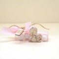 Scatola trasparente con tag personalizzato