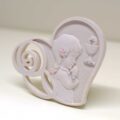 Bomboniere comunione soggetto bambina decorazione con glitter