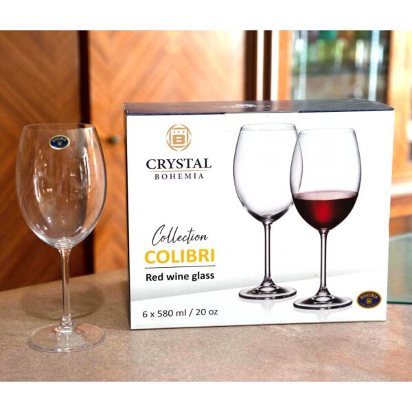 Confezione 6 calici degustazione vino - Boemia Cristal Confezione 6 calici degustazione vino - Boemia Cristal