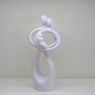 Figura Family ME599 stilizzata bianco matt