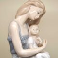 Statuina Mamma con Bambino BR 01297
