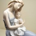 Statuina Mamma con Bambino BR 01297