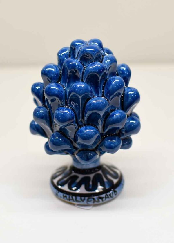 Pigna in ceramica di Caltagirone altezza 12cm Pigna in ceramica di Caltagirone altezza 12cm