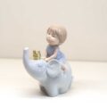 Bomboniera bambino/a su elefante