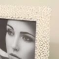 Cornice Portafoto Traforato e Cristalli Swarovski