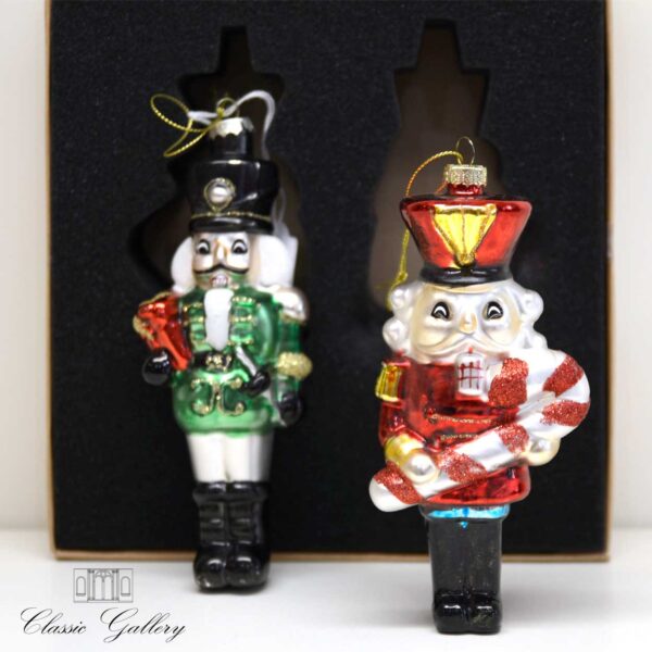 Set 2 Decorazioni Per Albero “Schiaccianoci” Set 2 Decorazioni Per Albero “Schiaccianoci”