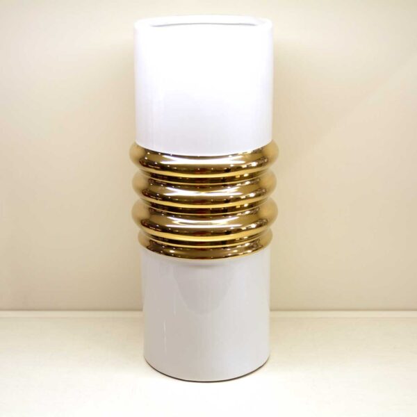 Vaso Portafiori Golden Ring 36 cm Vaso Portafiori Golden Ring 36 cm