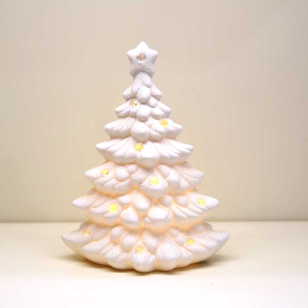 Abete Con Luci al Led e Swarovski Abete Con Luci al Led e Swarovski