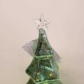Albero in Vetro Colorato con Luci al Led