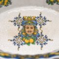 Centro Tavola Ovale Decoro “Profumo Di Sicilia”