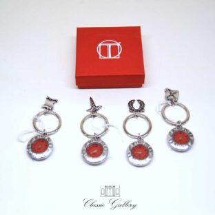 Portachiavi Con Orologio al quarzo