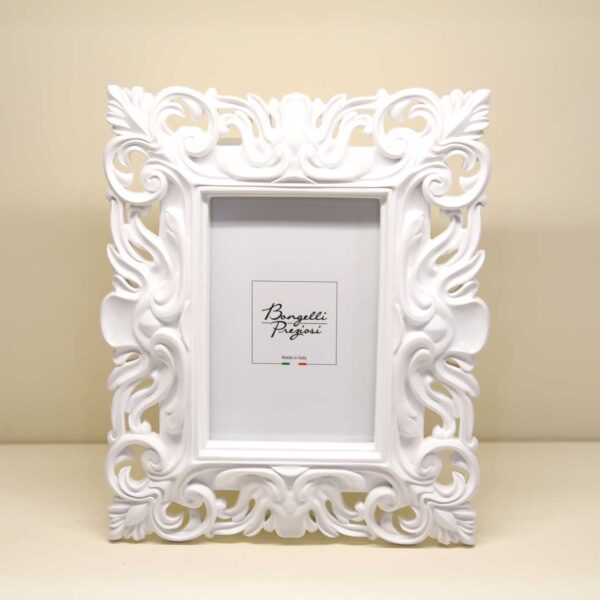 Portafoto Barocco bianco Portafoto Barocco bianco