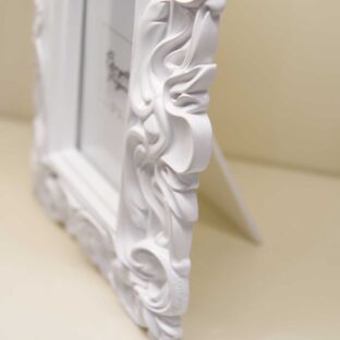 Portafoto Barocco bianco Portafoto Barocco bianco